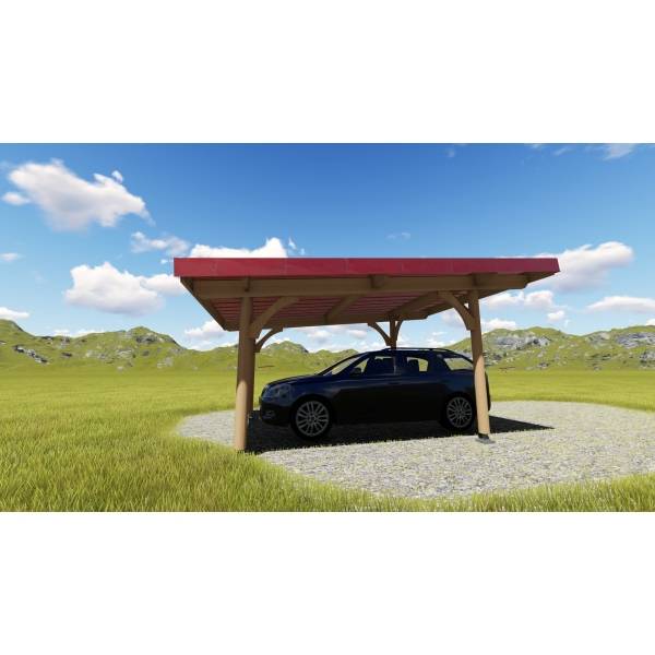 CARPORT - MODÈLE ACCES - 4 X 6M